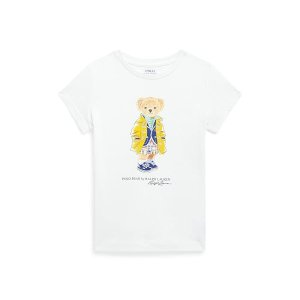 Polo Ralph Lauren Kids Polo Bear Cotton Jersey Tee (Toddler)