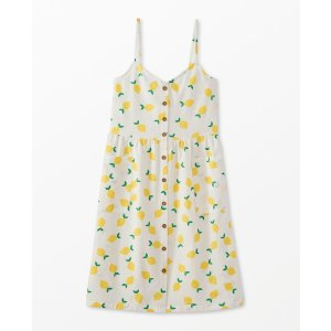 Hanna Andersson Women's Print Button Front Dress