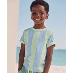 Hanna Andersson Vertical Striped T-Shirt
