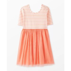 Hanna Andersson Striped Tulle Dress