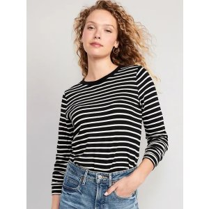 Gap EveryWear Long-Sleeve T-Shirt for Women