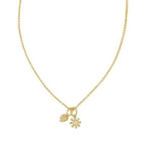 Kendra Scott Leigh Charm Necklace - Gold