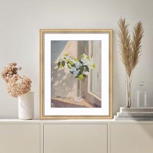 17X21 Window Bouquet Wall Art