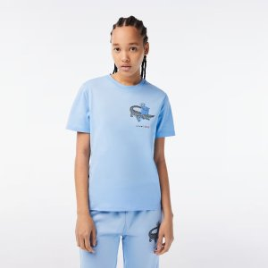Lacoste Women’s Lacoste x Netflix Organic Cotton Jersey T-Shirt