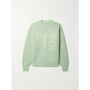 T by Alexander Wang Debossed knitted sweater