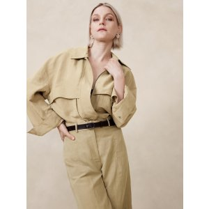 Banana Republic TENCEL™-Linen Shirt Jacket