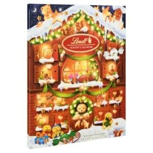 Lindt Holiday Chocolate Candy Teddy Bear Advent Calendar, 6.1 oz.