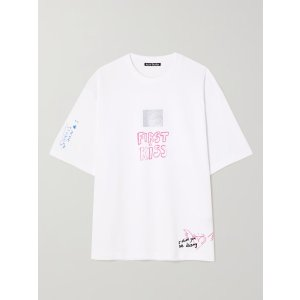 Acne Studios + NET SUSTAIN printed organic cotton-jersey T-shirt