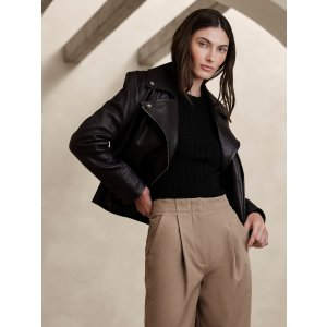 Banana Republic Hannah Ribbed Crew-Neck Sweater