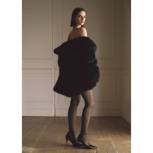 Mango Patent leather-effect heeled shoes