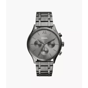 Fossil Fenmore Multifunction Smoke Stainless Steel Watch