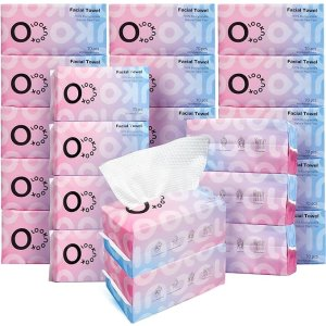 Disposable Face Towel, 50% Thicker, Soft for Sensitive Skin, Multipurpose Cleaning Cloth, 70 Count, 24 pack