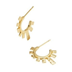 Kendra Scott Kat Huggie Earrings - Gold