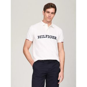 Tommy Hilfiger Regular Fit Embroidered Monotype Polo