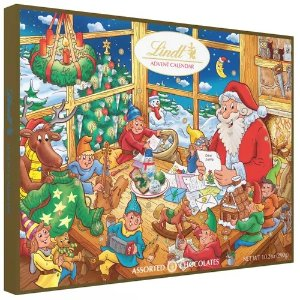 Lindt Holiday Santa Advent Calendar (10.2 oz)