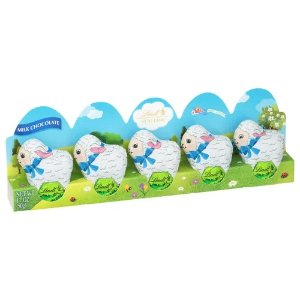 Lindt Milk Chocolate Mini Lambs 5-pk (1.7 oz)