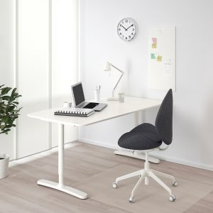 Ikea BEKANT Desk, white, 63x31 1/2 "