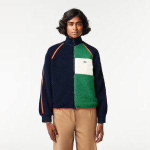 Lacoste Women's Contrast Accent Fleece Sweatshirt