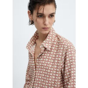 Mango Regular flowy shirt