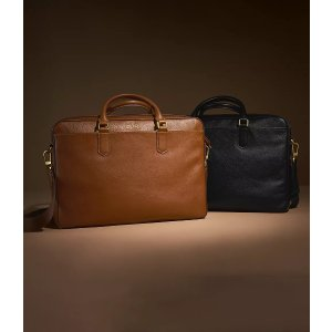 Fossil Asher Leather Briefcase