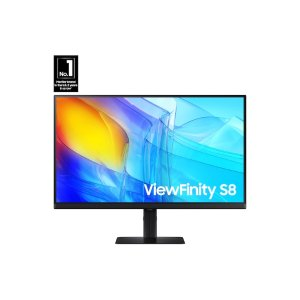 Samsung 27" ViewFinity S8 (S80D) 4K UHD HDR10 High Resolution Monitor with Ergonomic Stand | Samsung US