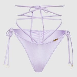 frederick's OF HOLLYWOOD Amala Wrap String Swim Cheeky