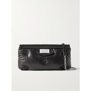 Maison Margiela Glam Slam padded quilted leather clutch