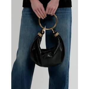 Chloe Small Bracelet Hobo bag in grained leather