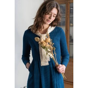 miss patina Nightingale Lace Collar Dress