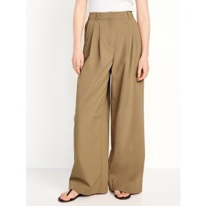 Gap Extra High-Waisted Poplin Super Wide-Leg Taylor Pants
