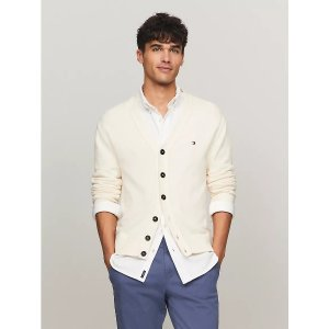 Tommy Hilfiger Cotton Jersey Cardigan