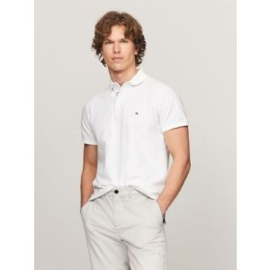 Tommy Hilfiger Slim Fit Micro Print Polo