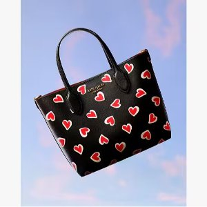 Kate Spade Bleecker Stencil Hearts Medium Crossbody Tote