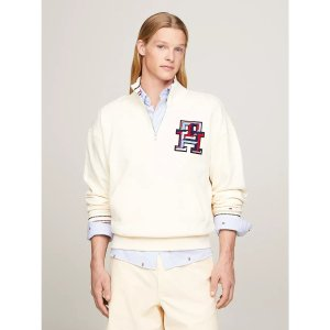Tommy Hilfiger Multicolor Badge Half-Zip Sweatshirt