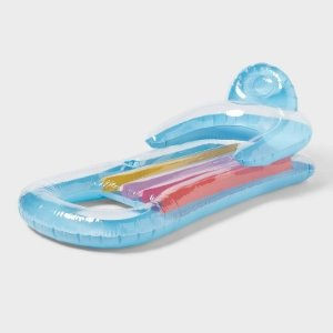 Inflatable Lounge Pool Float- Sun Squad™