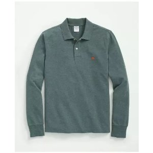 Brooks Brothers Golden Fleece® Stretch Supima® Long-Sleeve Polo Shirt