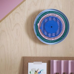 Ikea TESAMMANS Wall clock, multicolor, 8 ¼ "