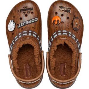 Crocs Crocs Kids' Star Wars Shoes - Classic Fuzzy Lined Clogs, Fuzzy Slippers