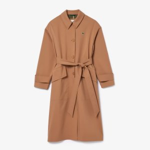 Lacoste Women's Oversized Cotton Coat