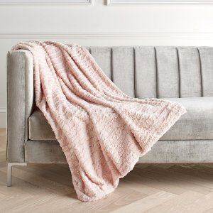 Croc Throw - Blush