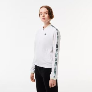 Lacoste Women's Recycled Fiber Stretch Ultra-Dry Tennis Jacket