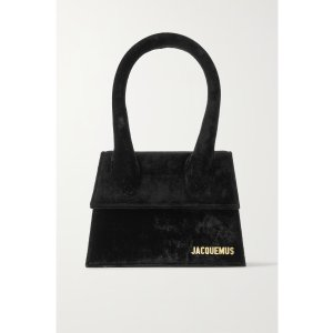 Jacquemus Le Chiquito Moyen velour shoulder bag