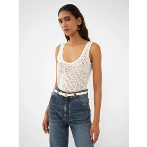 Chloe Scoop-neck tank top