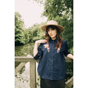miss patina Woodland Preppy Shirt