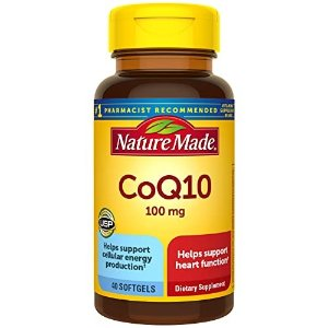 Nature Made CoQ10 100 mg Softgels, 40 Count for Heart Health
