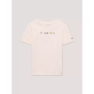 Tommy Hilfiger Kids' Embroidered Color Logo T-Shirt