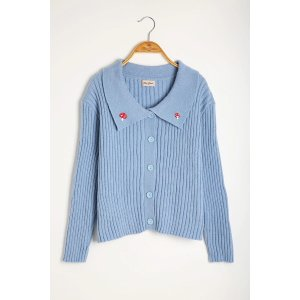 miss patina Woodland Cardigan (Blue)
