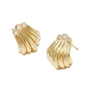 Kendra Scott Isla Huggie Earrings - Gold