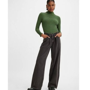 Levi's Pleated Baggy Dad Women's Jeans