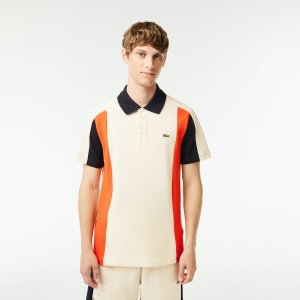 Lacoste Cotton Pique Colorblock Polo